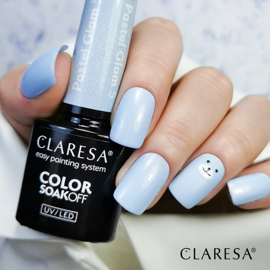 Lakier hybrydowy Pastel Glam 5 - Stylizacja paznokci