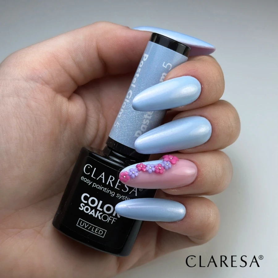 Claresa Pastel glam 5 - Stylizacja paznokci