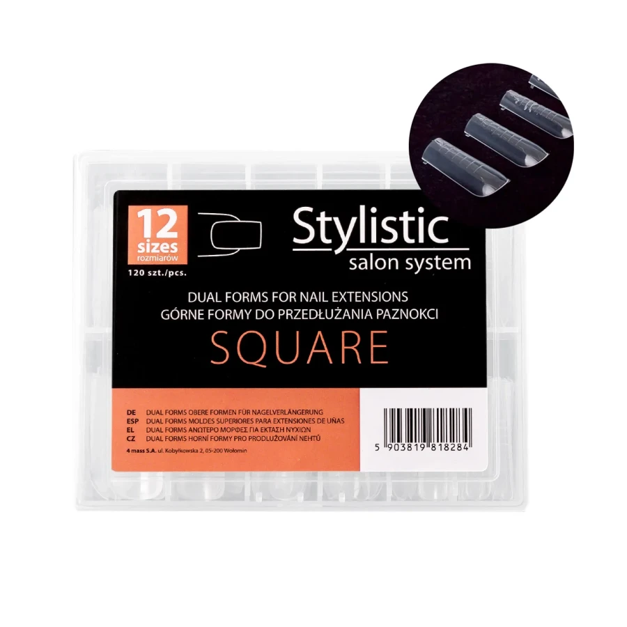 STYLISTIC Górne formy DUAL FORM Square 120szt .webp
