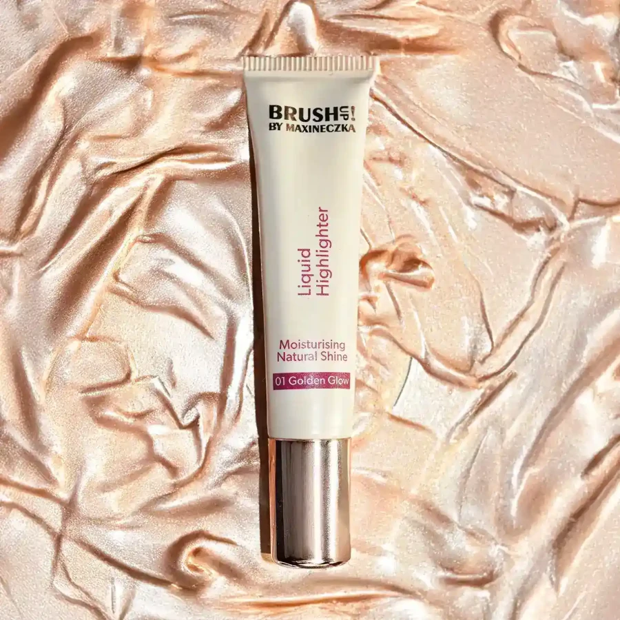 Rozświetlacz w płynie 01 Golden Glow, 15ml, BRUSH UP! .webp