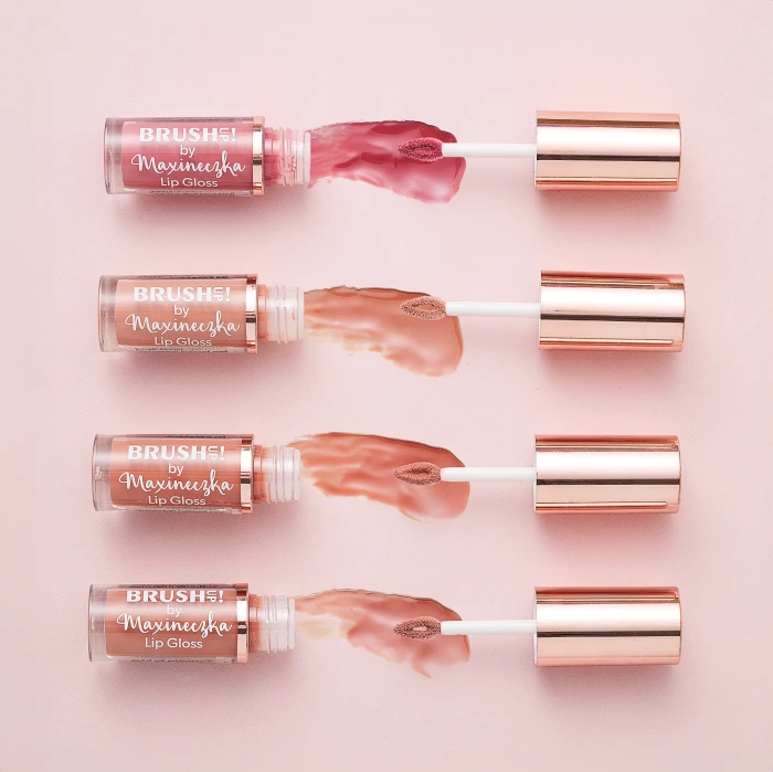 Błyszczyk do ust: 01 pink nude 3,8g Brushup! by Maxineczka.webp