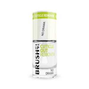Płyn do usuwania i zmiękczania skórek Cuticle Out Remover - No Drama 6ml Brushup! 