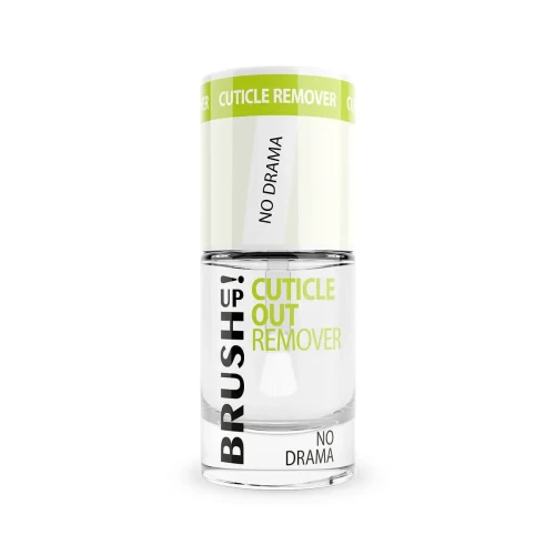 Płyn do usuwania i zmiękczania skórek Cuticle Out Remover - No Drama 6ml Brushup!