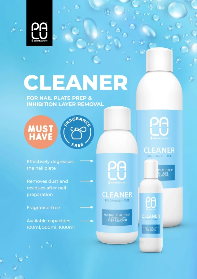 PALU Cleaner do odtłuszczania paznokci 500ml
