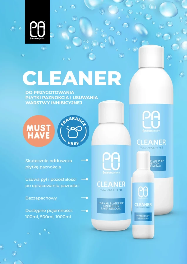 PALU Cleaner do odtłuszczania paznokci 100ml