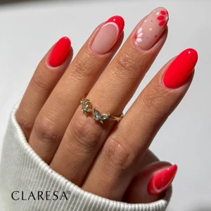 Zestaw do stylizacji paznokci Neonowy Czerwony French