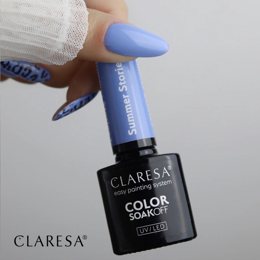 Claresa lakier hybrydowy SUMMER STORIES 1 -5g
