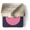 CLARESA Care All Day SILKY PINCH POWDER BLUSH pudrowy róż do policzków 01 HIBISCUS.webp