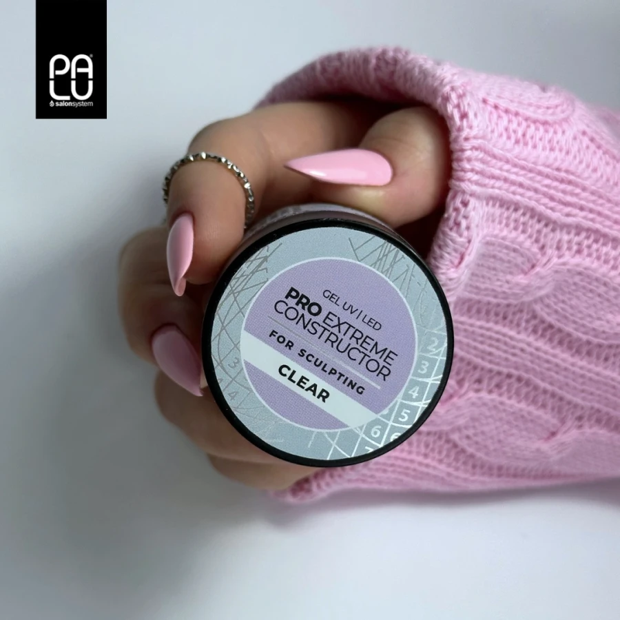 Gęsty żel budujący o konsystencji galaretki – PALU Pro Extreme Constructor Gel CLEAR.webp