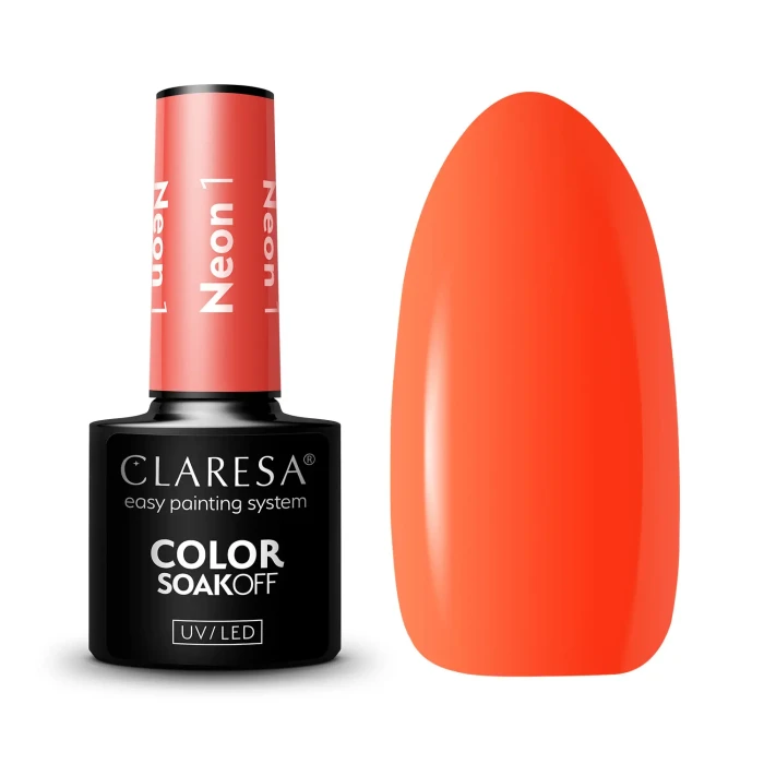 Lakier hybrydowy Claresa kolor NEON 1
