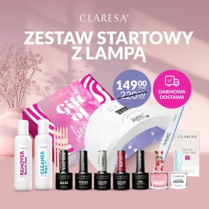 Claresa Gift of Beauty Zestaw startowy do manicure