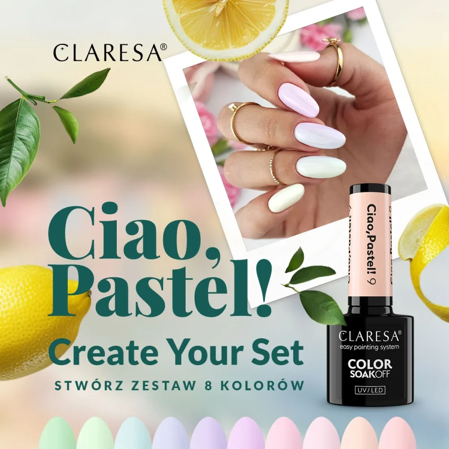 Claresa-Ciao-Patel-Create-your-set-zestaw-lakierów-hybrydowych
