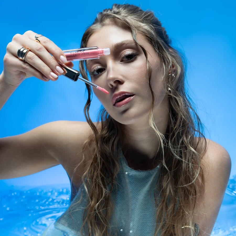 LIP GLOSS błyszczyk do ust z efektem tafli 02 ROSE WATER.webp