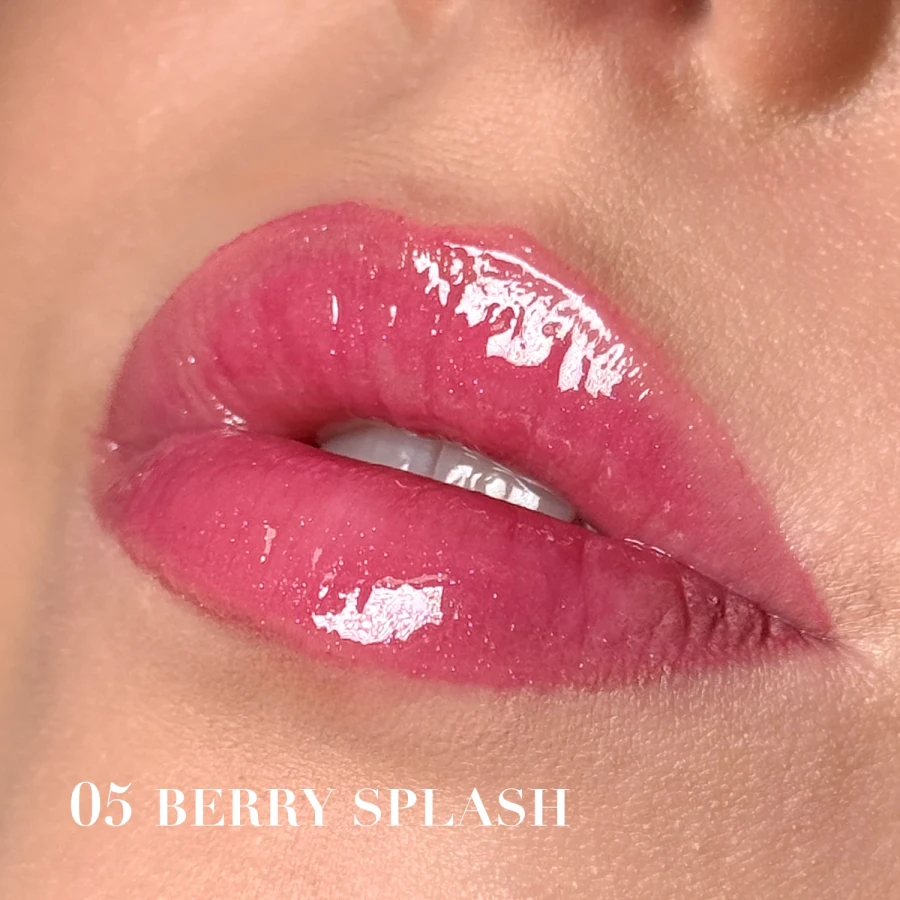 LIP GLOSS błyszczyk do ust z efektem tafli 05 BERRY SPLASH.webp