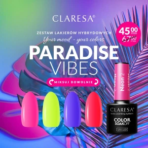 Paradise Vibes – zestaw lakierów  hybrydowych