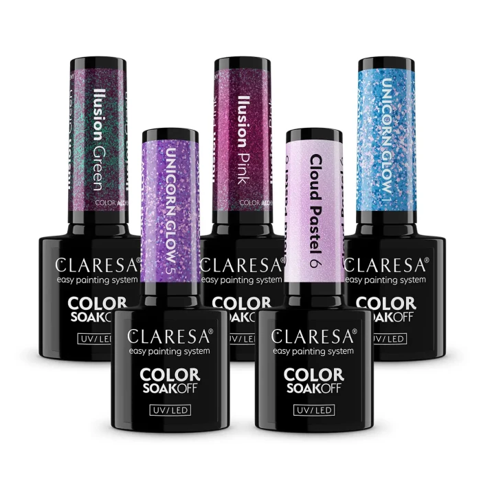 Claresa-Glowcation-zestaw-lakierów-hybrydowych