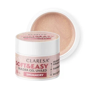 Claresa Żel Budujący Soft&Easy Shimmery