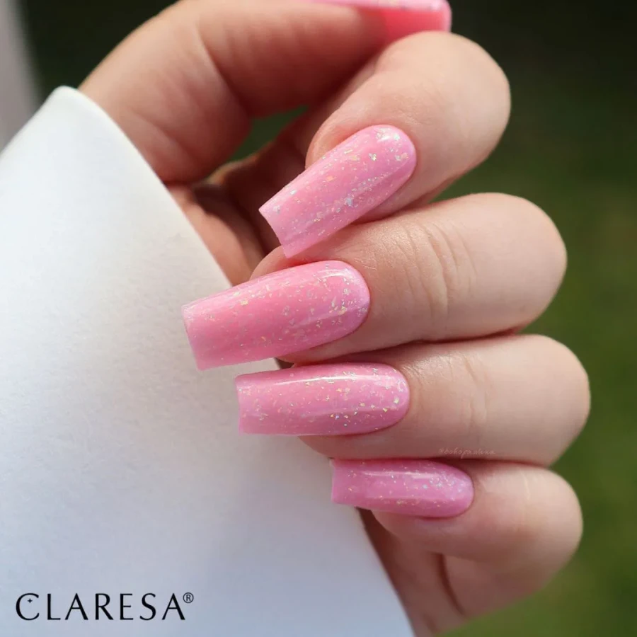 Claresa żel do paznokci Soft&Easy Glimmer Pink.webp