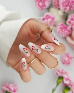 lakiery hybrydowe Claresa Gummy Nude 3 Red 419 Celebration 1.webp