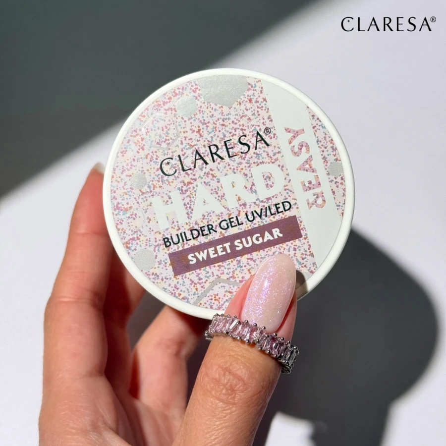 Claresa żel do paznokci Hard&Easy builder gel Sweet Sugar.webp