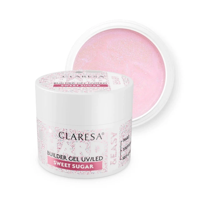 Claresa żel do paznokci Hard&Easy builder gel Sweet Sugar.webp