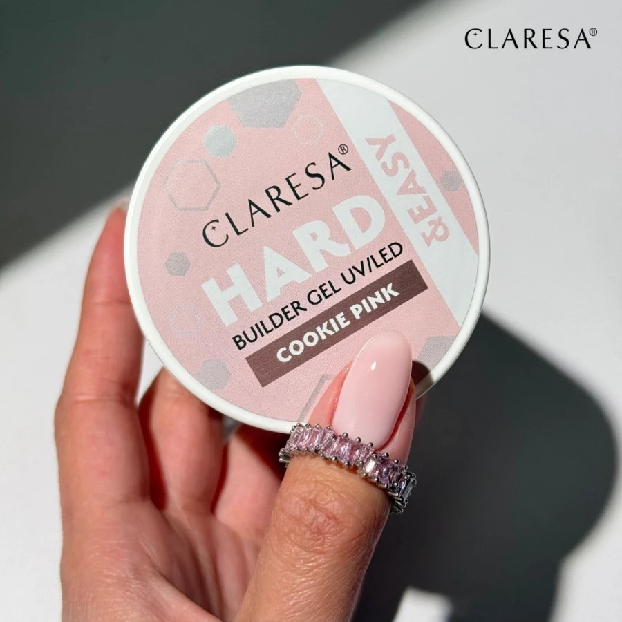 Claresa żel do paznokci Hard&Easy Cookie Pink.webp