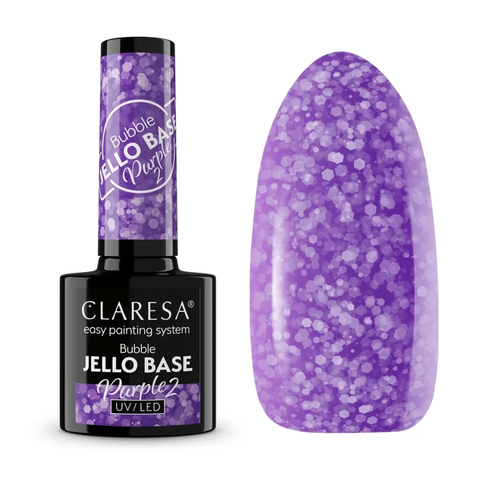 Claresa Jello Base Bubble Purple 2, 5g