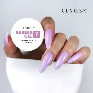 Rubber gel 7 delikatny, fioletowy kolor.webp