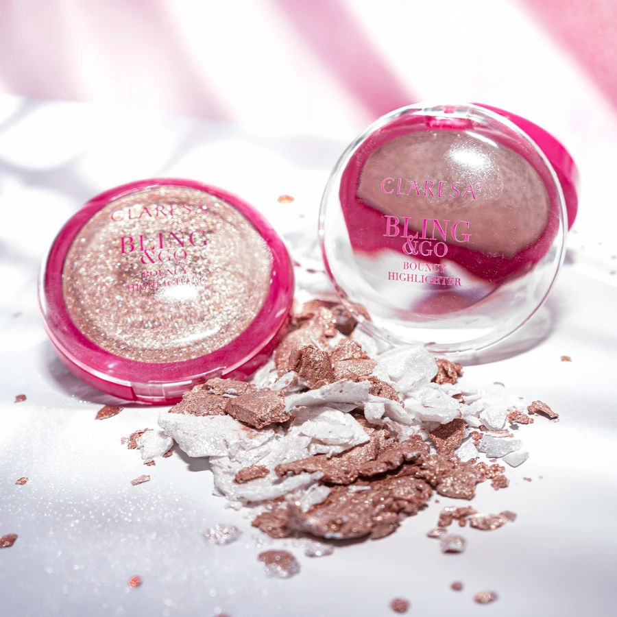 Bling & Go Bouncy Highlighter – odcienie Moonstone i Cosmic Gold.webp
