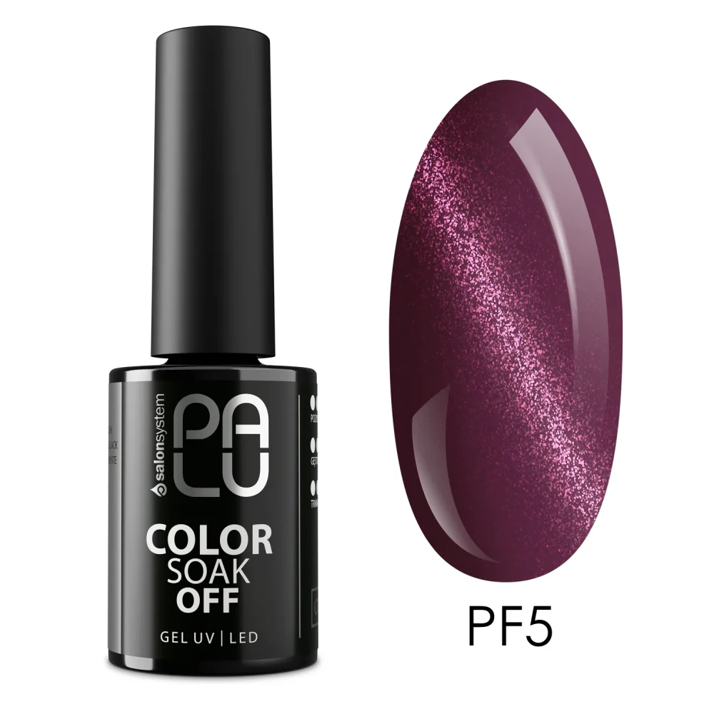 Gél lak Claresa Cat Eye Neon Light Pink 5g - 3
