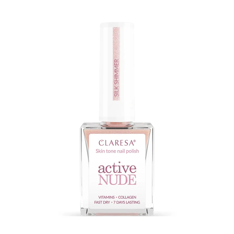 claresa lakier klasyczny do paznokci silk shimmer.webp
