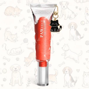Claresa PAWfect Lip Gloss – błyszczyk z zawieszką breloczkiem.webp