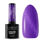 Claresa Lakier Hybrydowy Cat Eye NEON PURPLE 5g