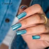 Claresa lakier hybrydowy Cat Eye Neon Turquoise 5g.webp
