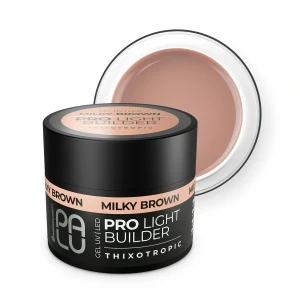 MILKY BROWN/45g ŻEL BUDUJĄCY PRO LIGHT BUILDER PALU