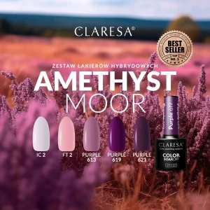  Amethyst Moor - zestaw lakierów hybrydowych