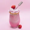 Claresa Błyszczyk Glass of Water Strawberry Shake.webp