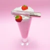 Claresa Błyszczyk Glass of Water Strawberry Shake.webp