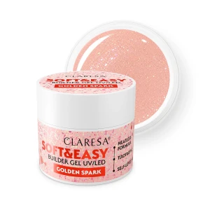 Claresa Żel Budujący Soft&Easy Golden Spark