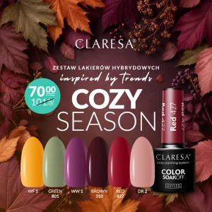 Cozy Season Nails - zestaw lakierów hybrydowych 