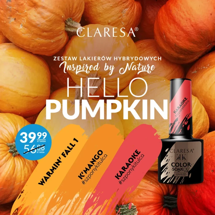 Claresa-zestaw-Hello-Pumpkin-lakiery_hybrydowe