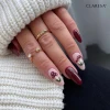 claresa zestaw lakierów do stylizacji jesiennej lakier brown 308.webp