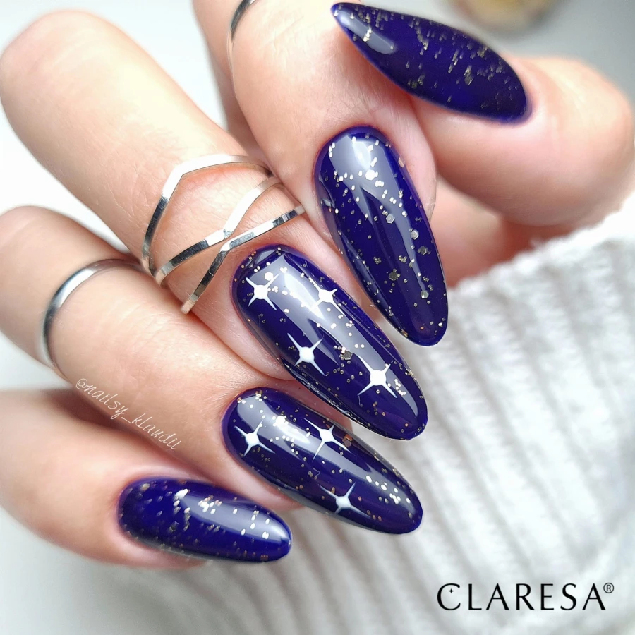 inspiracja paznokciowa z Blue 716, Glitter 3