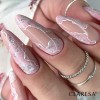 Kiss Me! 1,3, Full Glitter 1, Paint Gel White. Stylizacja paznokci