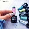 Manicure hybrydowy z Cover Gel, Kiss Me 3, White 1000, Green Winks 4, Fluo 7, Shake 4, Top glitter silver