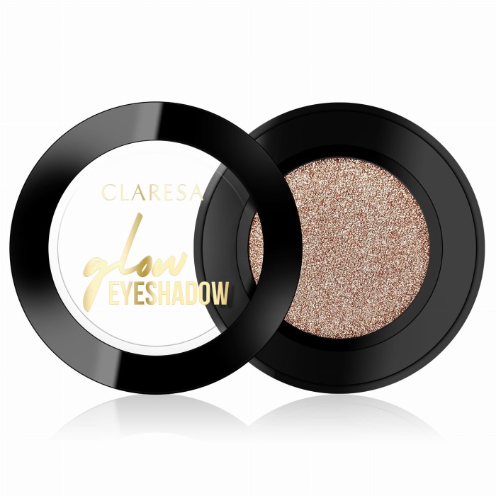 Claresa cień do powiek Glow eyeshadow 04 Chilled Champagne