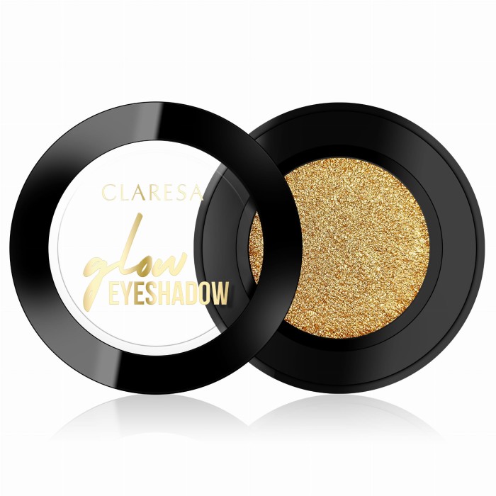 Claresa cień do powiek Glow eyeshadow 06 Gold Rush