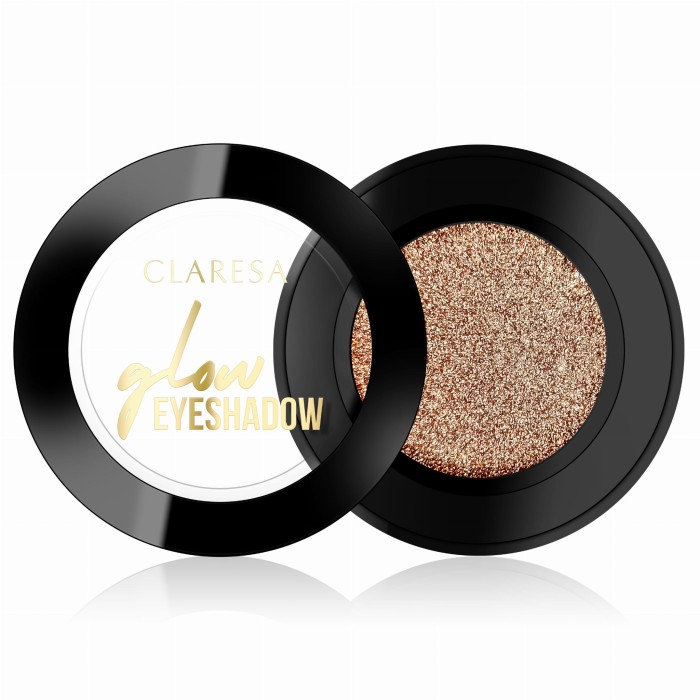 Claresa cień do powiek Glow eyeshadow 12 Rose Gold