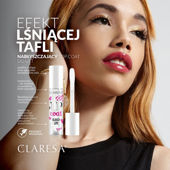 Claresa Top Coat Glossy Lips