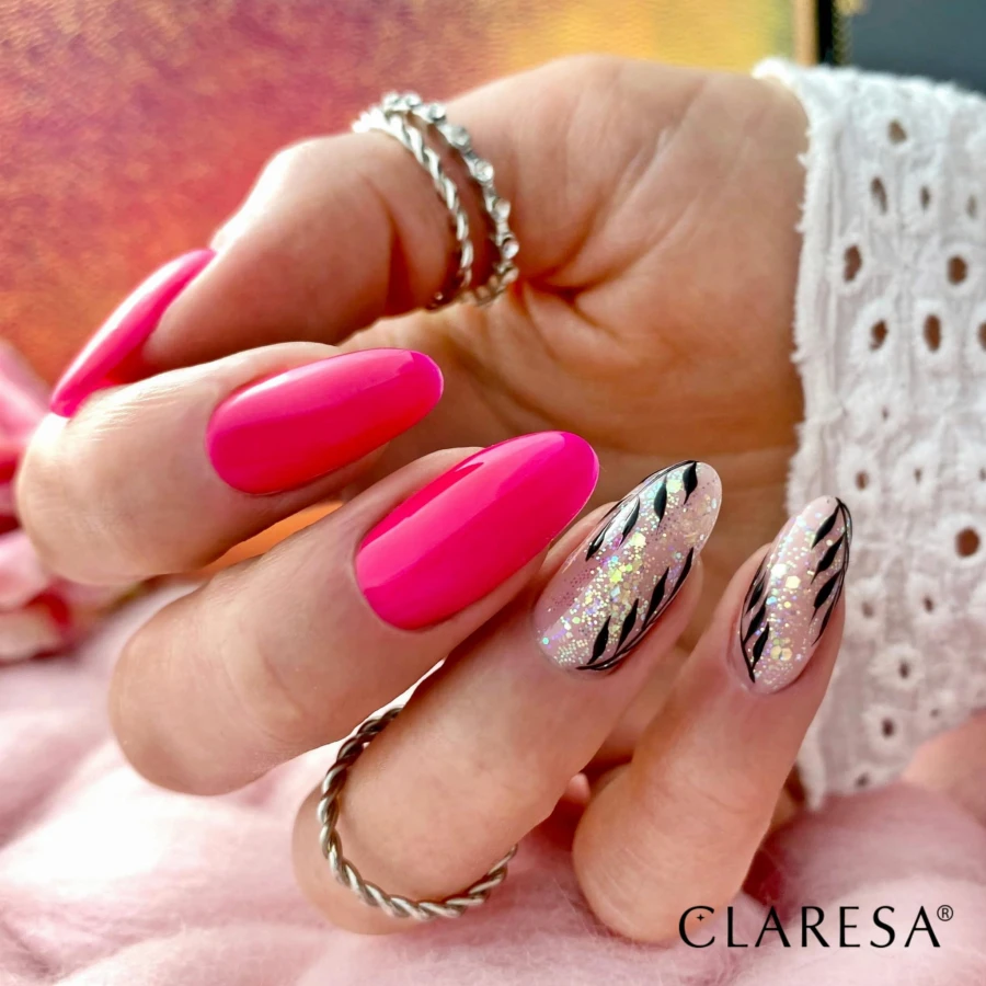 Pink 532 + nude 122 i glitter 2